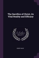 The Sacrifice of Christ 3337237169 Book Cover