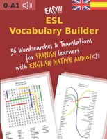EASY ESL Vocabulary Builder: The FUN way to develop a strong vocabulary in English B0CHL1C95T Book Cover