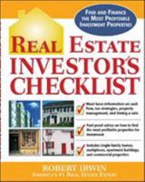 Real Estate Investor's Checklist 0071456465 Book Cover