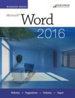 Marquee Series: Microsoft Word 2016 0763883247 Book Cover