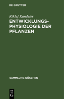 Entwicklungsphysiologie Der Pflanzen 3110040514 Book Cover