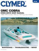 Clymer Omc Cobra Stern Drive Shop Manual 1986-1993: Includes 1988 and 1989 King Cobra Models 0892876107 Book Cover