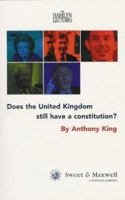 Does the United Kingdom Still Have a Constitution? 042174930X Book Cover