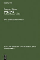 Vermischte Schriften 3110112221 Book Cover