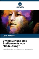 Untersuchung des Stellenwerts von "Bedeutung" (German Edition) 6209990363 Book Cover
