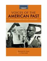 Voices of the American Past, Volume II 1111341265 Book Cover