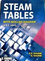 Steam Tables: With Mollier Diagram in S.I. Units 8121906547 Book Cover