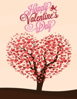 Happy Valentine's Day: Thoughtful Valentine's Day Gifts Idea. Valentine's Day Coloring Book For Adults. B08SGWNF2G Book Cover