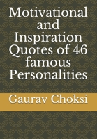 Motivational and Inspiration Quotes of 46 famous Personalities B08KH3T4F4 Book Cover