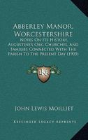Abberley Manor, Worcestershire 9353606152 Book Cover