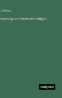 Ursprung Und Wesen Der Religion 3744611809 Book Cover