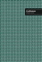 Craftsman Lifestyle Journal, Creative Write-in Notebook, Dotted Lines, Wide Ruled Medium Size (A5), 6 x 9 (Olive Green) 171429708X Book Cover