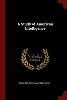 A Study of American Intelligence 1015772048 Book Cover