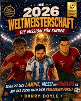 DIE 2026 WELTMEISTERSCHAFT DIE MISSION FÜR KINDER: SCHLIESSE DICH LAMINE, MESSI UND RONALDO AN AUF DER SUCHE NACH DEM VERLORENEN POKAL! (German Edition) B0H3TJVGGW Book Cover