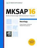 MKSAP 16: Neurology 1938245059 Book Cover
