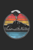 Retro Paragliding: Paragliding Notebook, Blank Lined (6 x 9 - 120 pages) Sports And Recreations Themed Notebook for Daily Journal, Diary, and Gift 1677014016 Book Cover