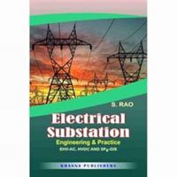 Electrical Substation Engineering & Practice: EHV-HVDC & SF6-GIS 8174091394 Book Cover