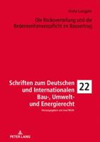 Die Risikoverteilung Und Die Bedenkenhinweispflicht Im Bauvertrag 3631747802 Book Cover