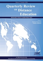 Quarterly Review of Distance Education 1681238799 Book Cover