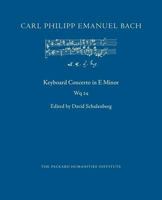 Concerto in E Minor, Wq 24 1723093149 Book Cover