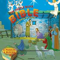 The Birth of Jesus: The Puzzle Block Bible 8772477024 Book Cover