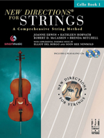 New Directions for Strings: Cello Book 1 (A Comprehensive String Method / 2 Play-Along CD's, Book One) 1569395748 Book Cover