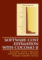 Software Cost Estimation with Cocomo II (with CD-ROM) 0130266922 Book Cover