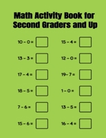 Math Activity Book for Second Graders and Up B091MX9P91 Book Cover