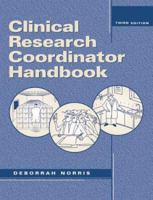 Clinical Research Coordinator Handbook 0937548707 Book Cover