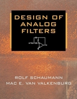 Design of Analog Filters 0132002884 Book Cover