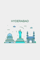 Hyderabad Minimalist Travel Notebook [Lined] [6x9] [110 pages] 1673953794 Book Cover