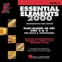 Essential Elements 2000, Book 2 Play Along Trax - Book 2 Discs 2 & 3 (Ex. 56 to End) 063401241X Book Cover
