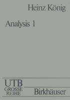 Analysis I 3764316152 Book Cover