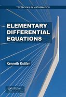 Elementary Differential Equations 1138740918 Book Cover