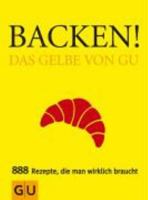 Backen! Das Gelbe von GU 3774287961 Book Cover