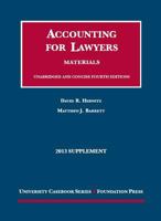 Accounting for Lawyers, 4th, 2013 Supplement 1609304187 Book Cover