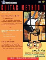 Guitar Method 1 [With 2 CDs] 1893907813 Book Cover