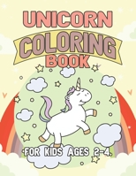 Unicorn Coloring Book for Kids Ages 2-4: Cute Princess Unicorns Gifts for Girls Kids on Birthday or for have fun 1695488342 Book Cover