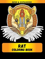 RAT COLORING BOOK (NEW & EXPANDED): Wonderful rat Coloring Book For rat Lover, Adults, Teens B08VCMWW4T Book Cover