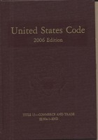 United States Code: 2006, Volume 8, Title 15, Commerce and Trade, Section 80a-1 to End 016080003X Book Cover