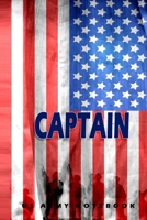 Captain US Army Notebook: This Notebook is specially for Captain. 120 pages with dot lines. Unique Notebook for all Soldiers or Vererans. Perfect as a Gift or a on duty diary or on a mission 1697806813 Book Cover