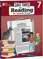 180 Days of Reading for Seventh Grade B0BYRHCDB6 Book Cover
