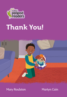 Collins Peapod Readers – Level 1 – Thank You! 0008397929 Book Cover