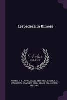 Lespedeza in Illinois 1379055857 Book Cover