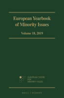 European Yearbook of Minority Issues, Volume 18 9004439048 Book Cover