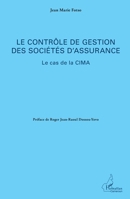 Le contrôle de gestion des sociétés d'assurance: Le cas de la CIMA (Harmattan Cameroun) (French Edition) 234304838X Book Cover