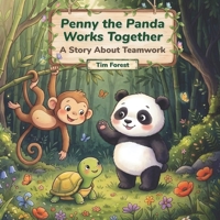 Penny the Panda Works Together: A Story About Teamwork (Animal Friends Adventures) B0GSMBLTJZ Book Cover