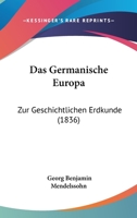 Das Germanische Europa 116085095X Book Cover