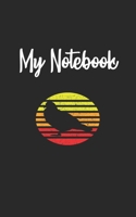 My Notebook: Dove Pigeon Retro And Vintage Style 100 Pages And Lined 1710309512 Book Cover