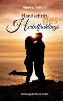 Handschrift Des Herbstfr�hlings 3746934575 Book Cover